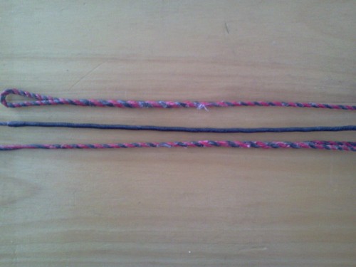 Hand twisted dacron 2 ply - hand, b-55/dacron