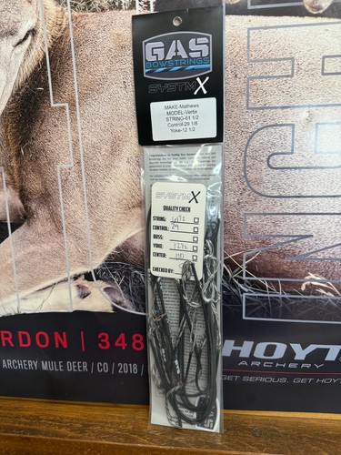 Gas bowstrings systm mathews - bowstrings,