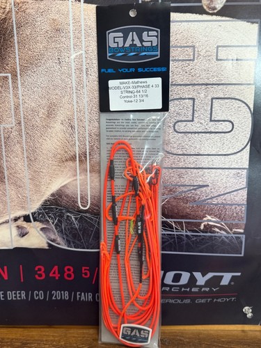 New gas bowstrings mathews v3x - gas,