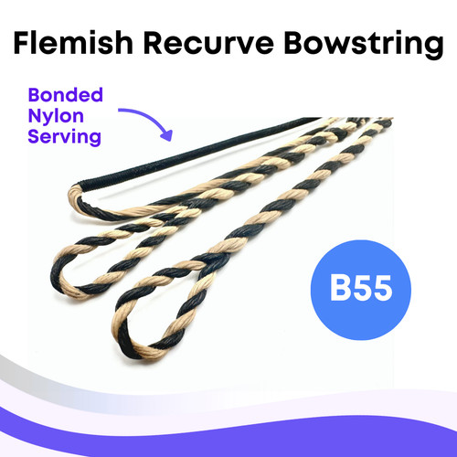 Flemish recurve bowstring - flemish,
